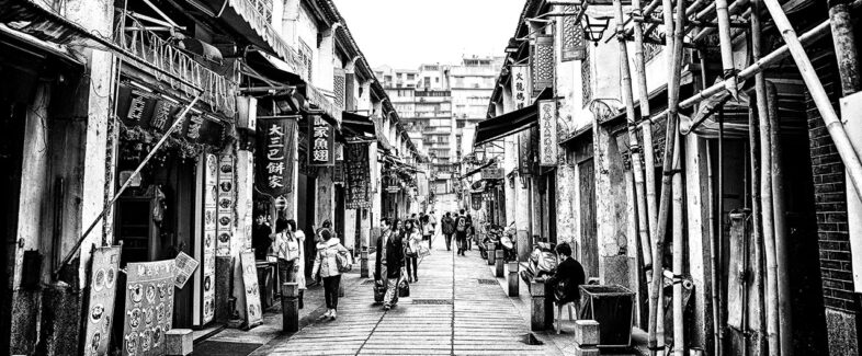 Macau back alleys