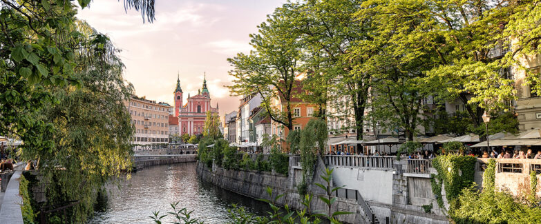 Hanging out in Ljubljana
